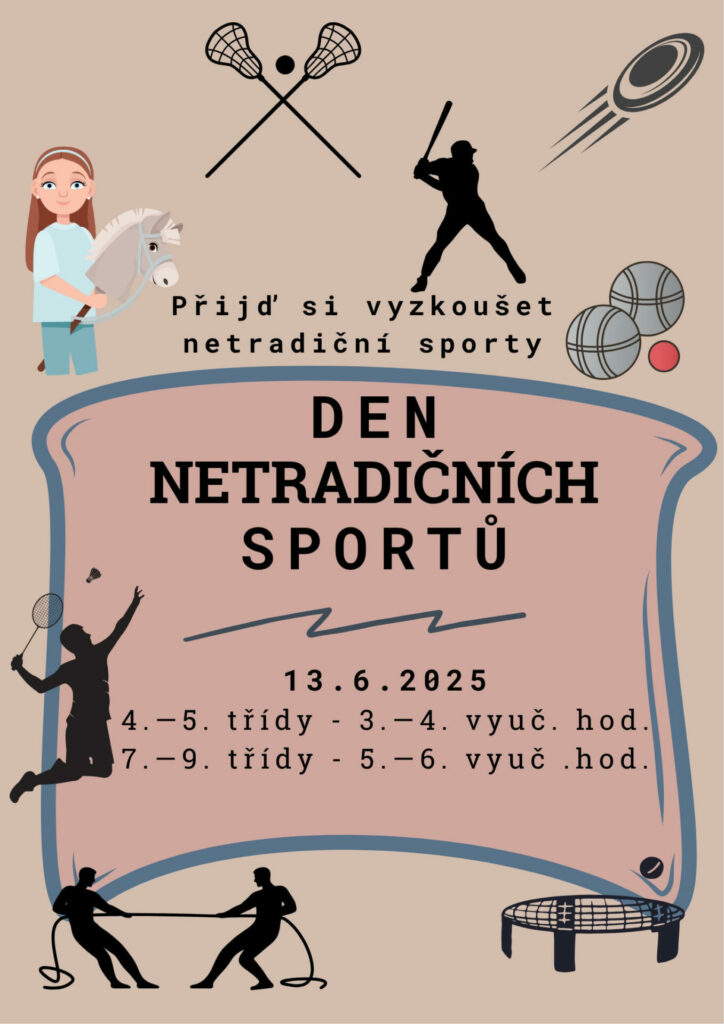 Den netradičních sportů 13.6.2025